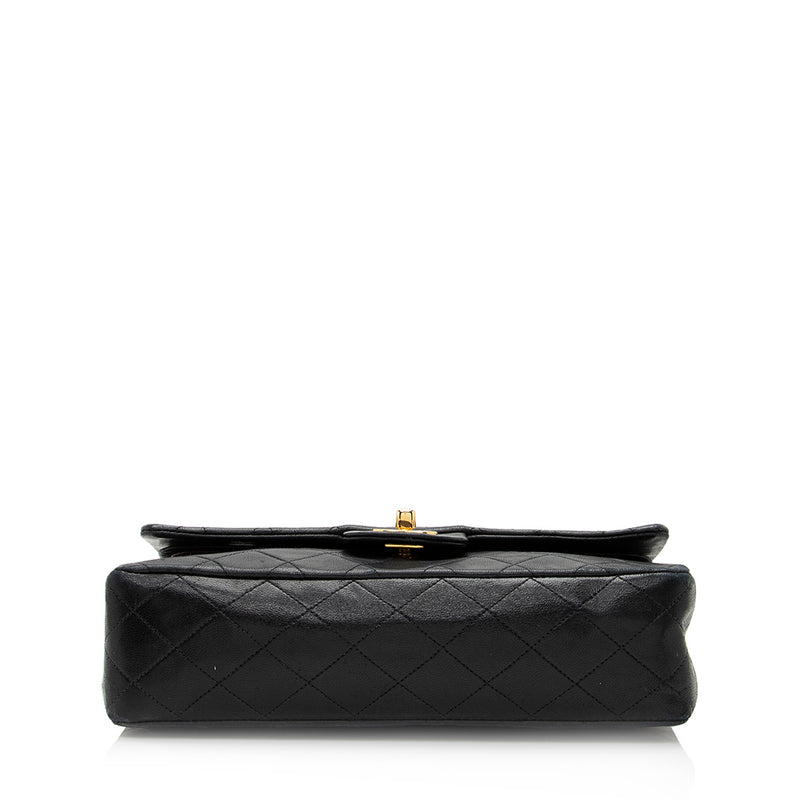 Chanel Vintage Lambskin Classic Medium Double Flap Bag (SHF-20428) – LuxeDH