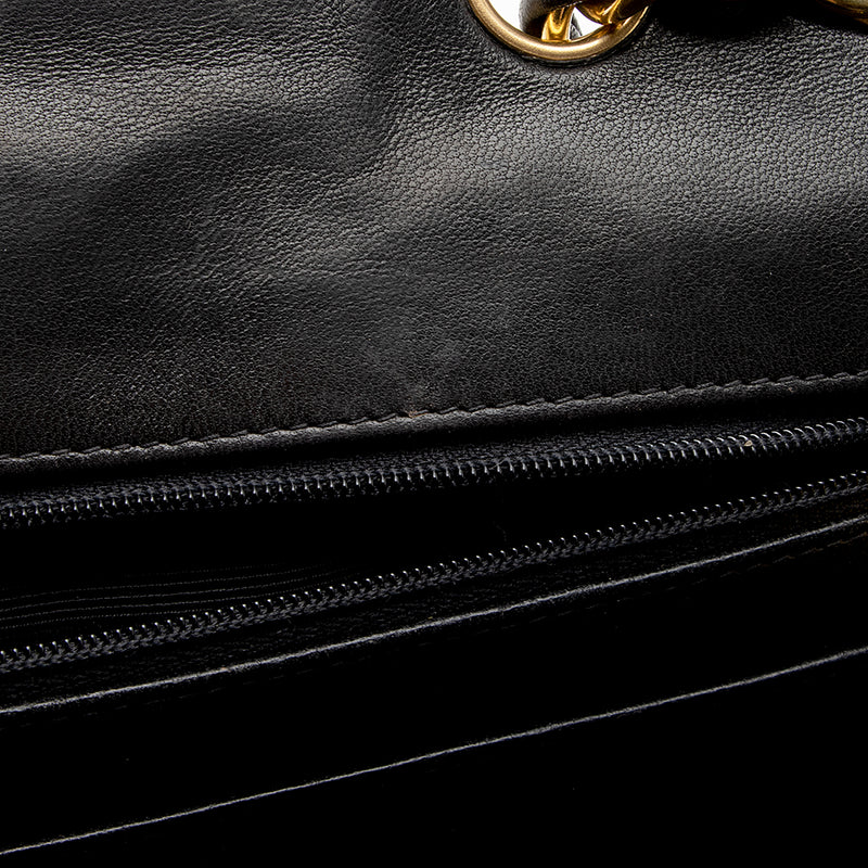 Chanel Vintage Lambskin Jumbo Single Flap Bag - FINAL SALE (SHF-18413)
