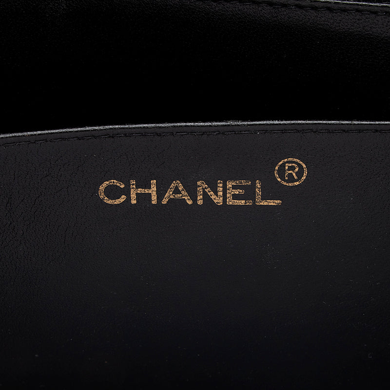 Chanel Vintage Lambskin Jumbo Single Flap Bag - FINAL SALE (SHF-18413)