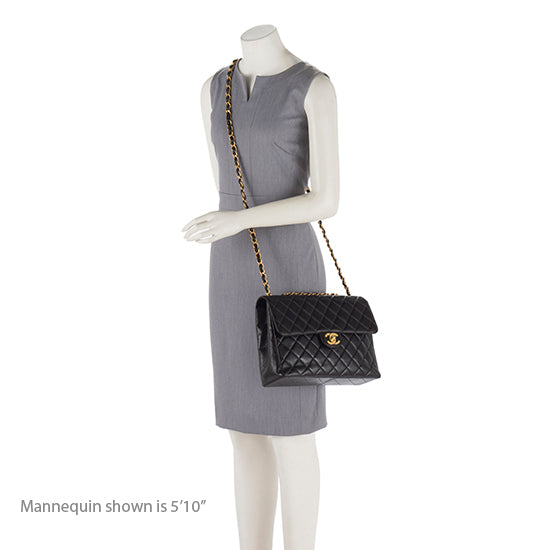 Chanel Vintage Lambskin Jumbo Single Flap Bag - FINAL SALE (SHF-18413) –  LuxeDH