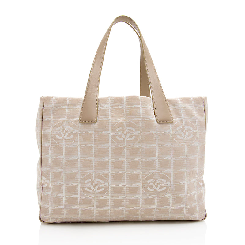 Chanel Vintage Nylon Travel Line Large Tote (SHF-20979) – LuxeDH