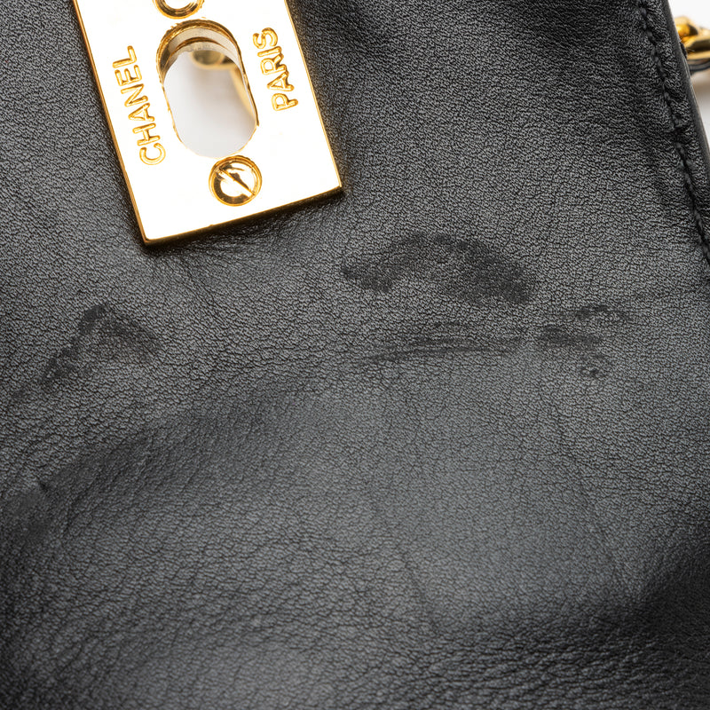 Chanel Vintage Patent Leather CC Phone Holder Crossbody Bag (SHF-23769)