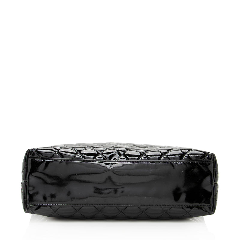 Tan Chanel CC Embossed Leather Tote Bag – Designer Revival