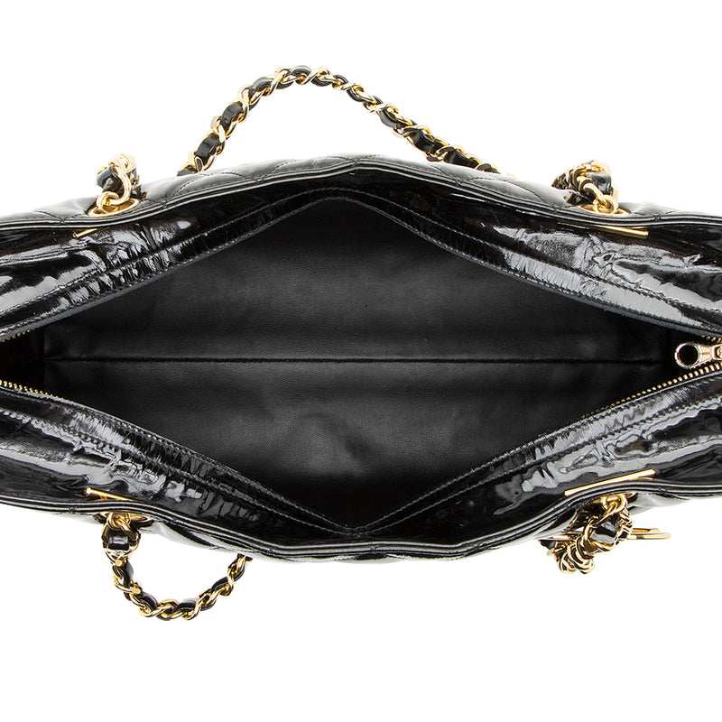 Chanel Black Brilliant CC Soft Caviar Cells Quilted Shopper Tote Bag –  Boutique Patina