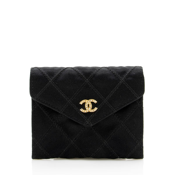 Chanel Vintage Satin Compact Coin Case (SHF-14692) – LuxeDH