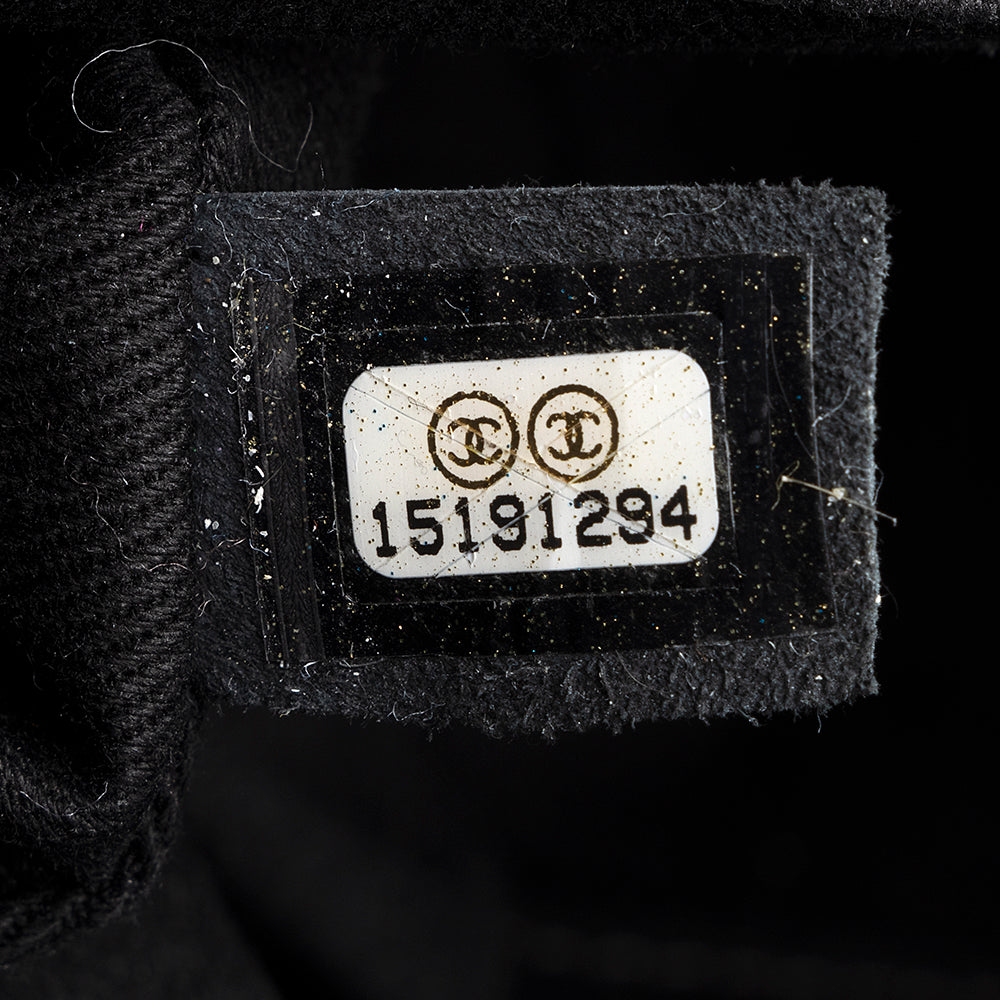 Chanel Washed Caviar Leather Mademoiselle Accordion Flap Bag (SHF-18925)