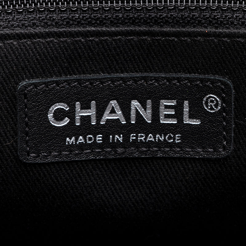 Chanel Washed Caviar Leather Mademoiselle Accordion Flap Bag (SHF-18925)