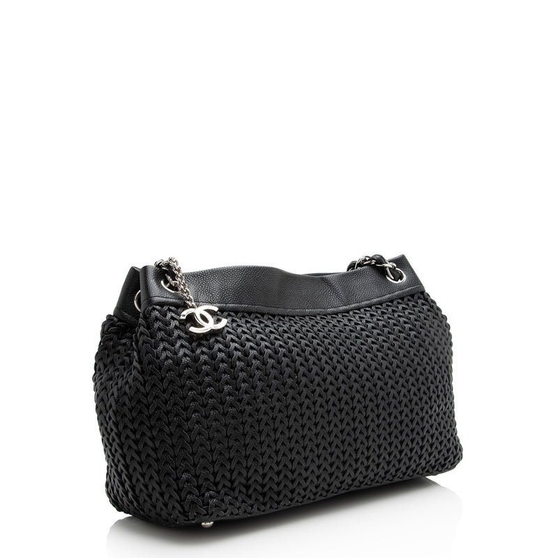 Chanel Medium Secret Label Patent Leather Flap Bag (SHG-34789) – LuxeDH