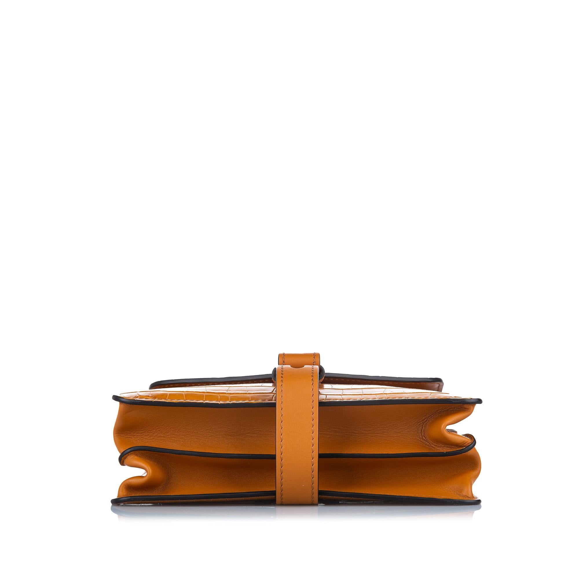 Chloe Aby Leather Satchel (SHG-37796)