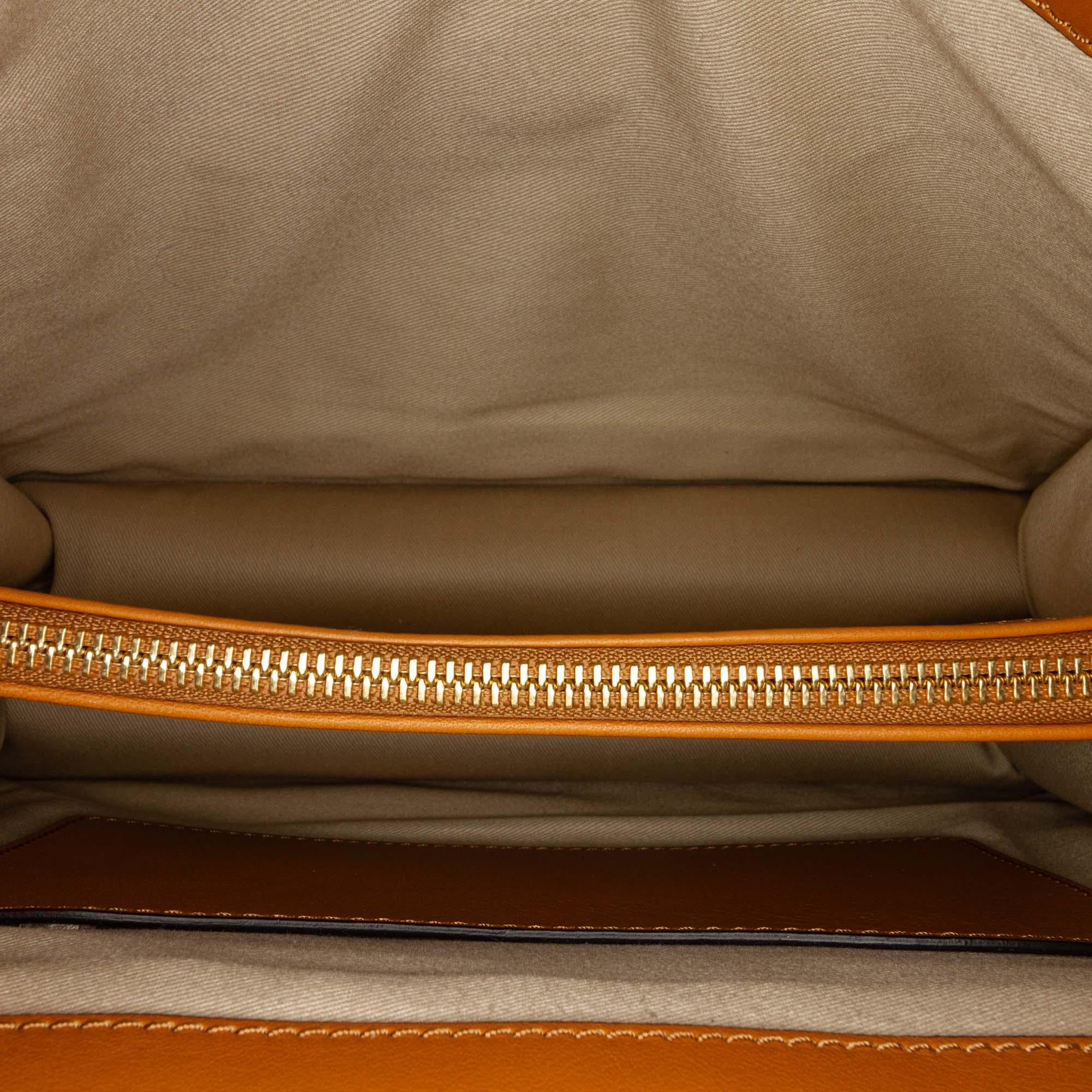 Chloe Aby Leather Satchel (SHG-37796)