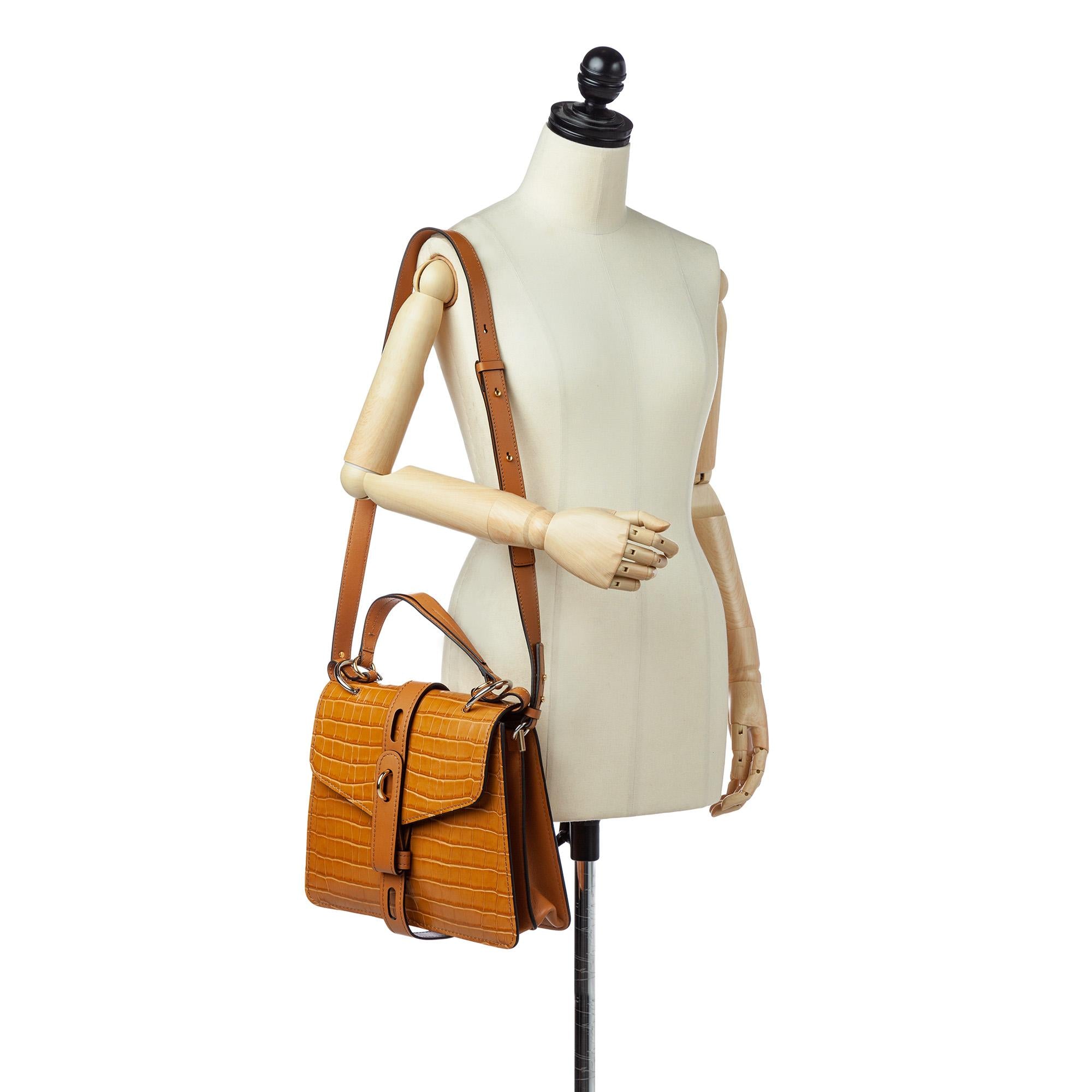 Chloe Aby Leather Satchel (SHG-37796)