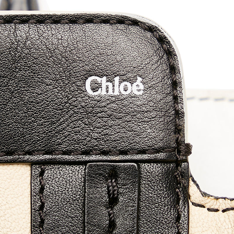 Chloe Allison Leather Tote Bag (SHG-32268)
