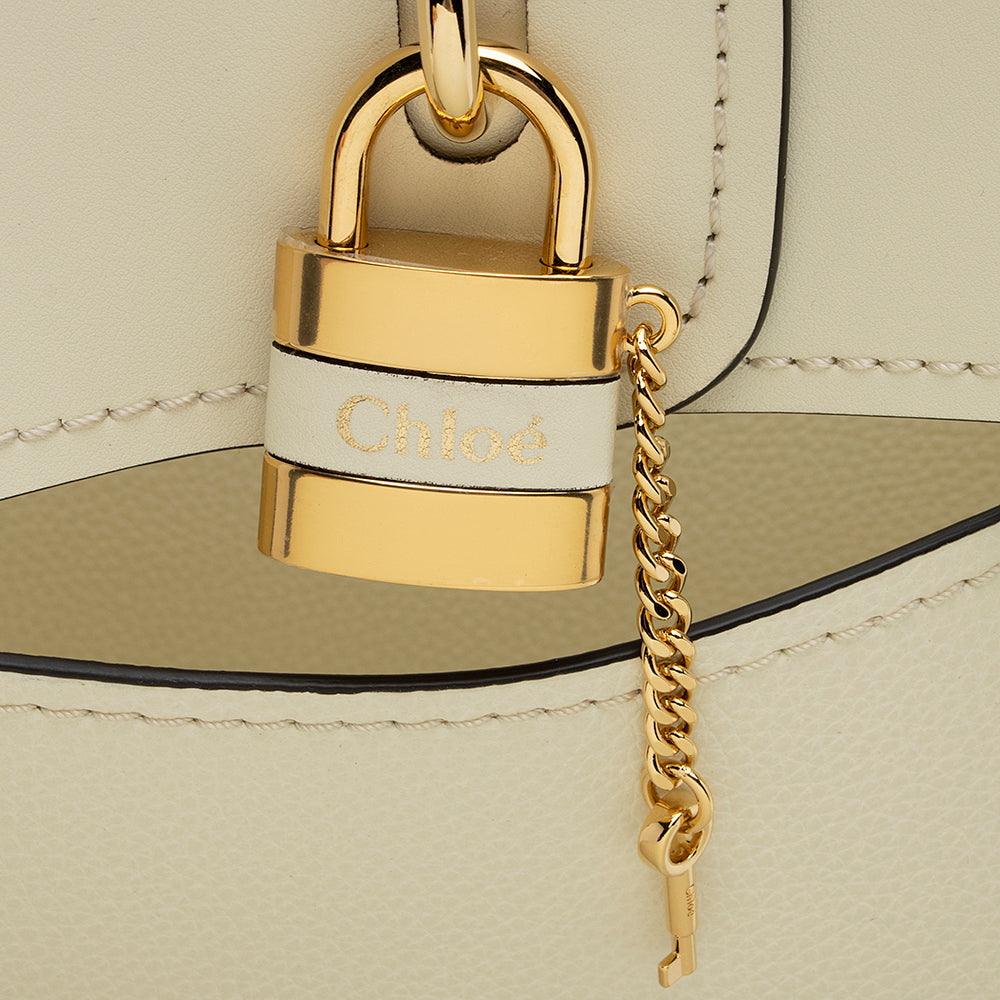 Chloe Calfskin Aby Small Tote (SHF-19504)