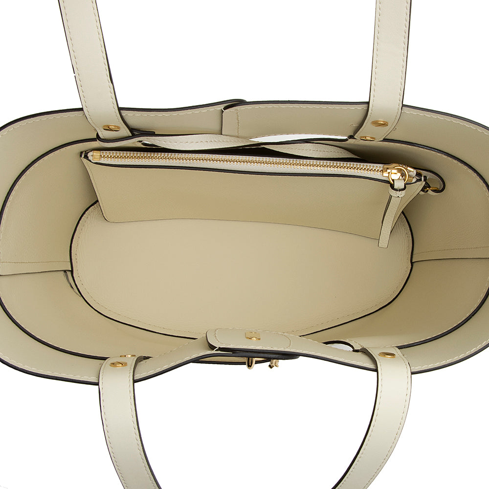 Chloe Calfskin Aby Small Tote (SHF-19504)