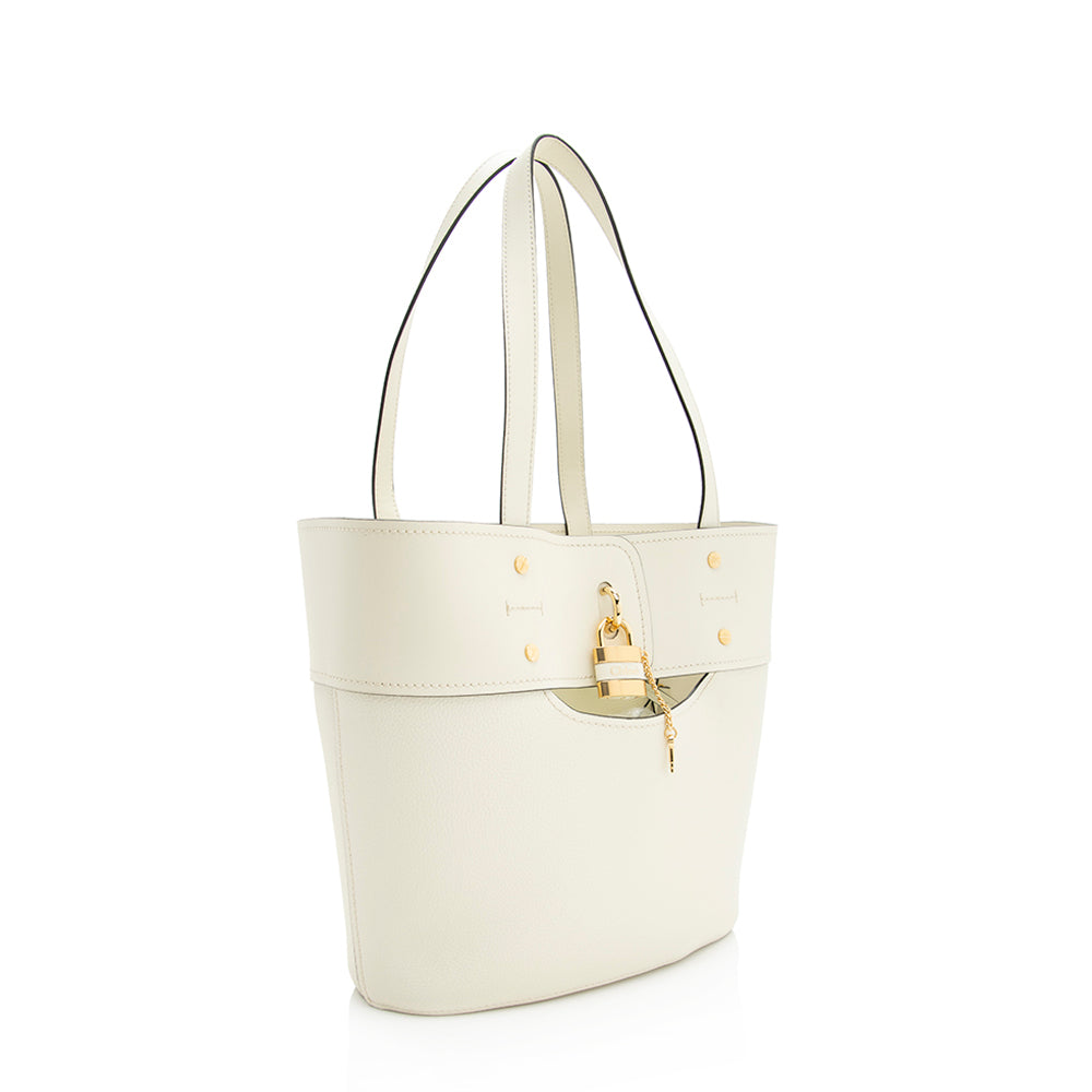 Chloe Calfskin Aby Small Tote (SHF-19504)
