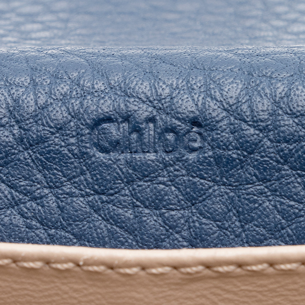 Chloe Calfskin Marcie Long Flap Wallet (SHF-19299)