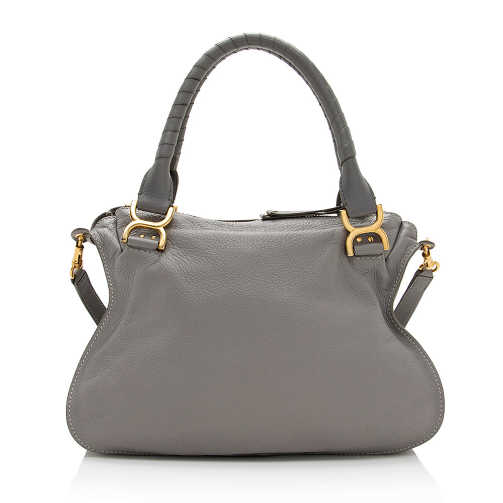 Chloe Calfskin Marcie Medium Satchel (SHF-22019)