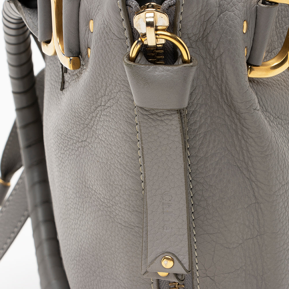 Chloe Calfskin Marcie Medium Satchel (SHF-22019)