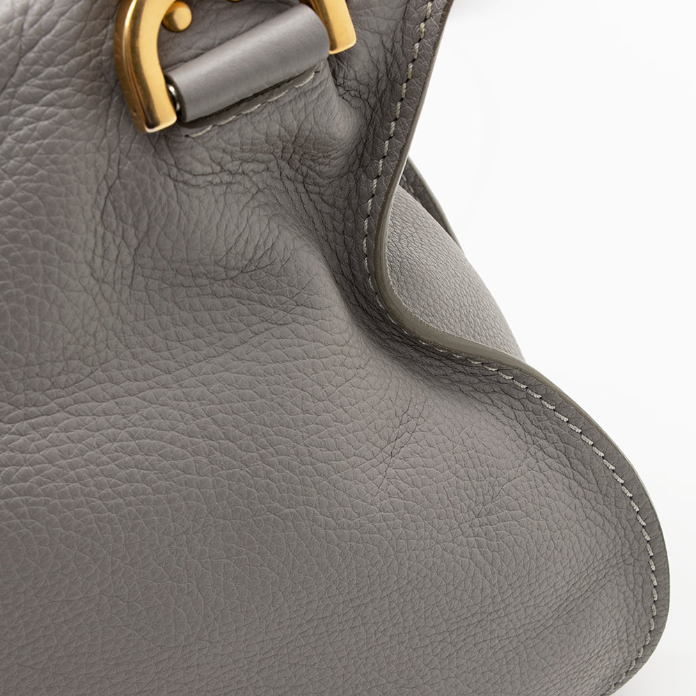 Chloe Calfskin Marcie Medium Satchel (SHF-22019)