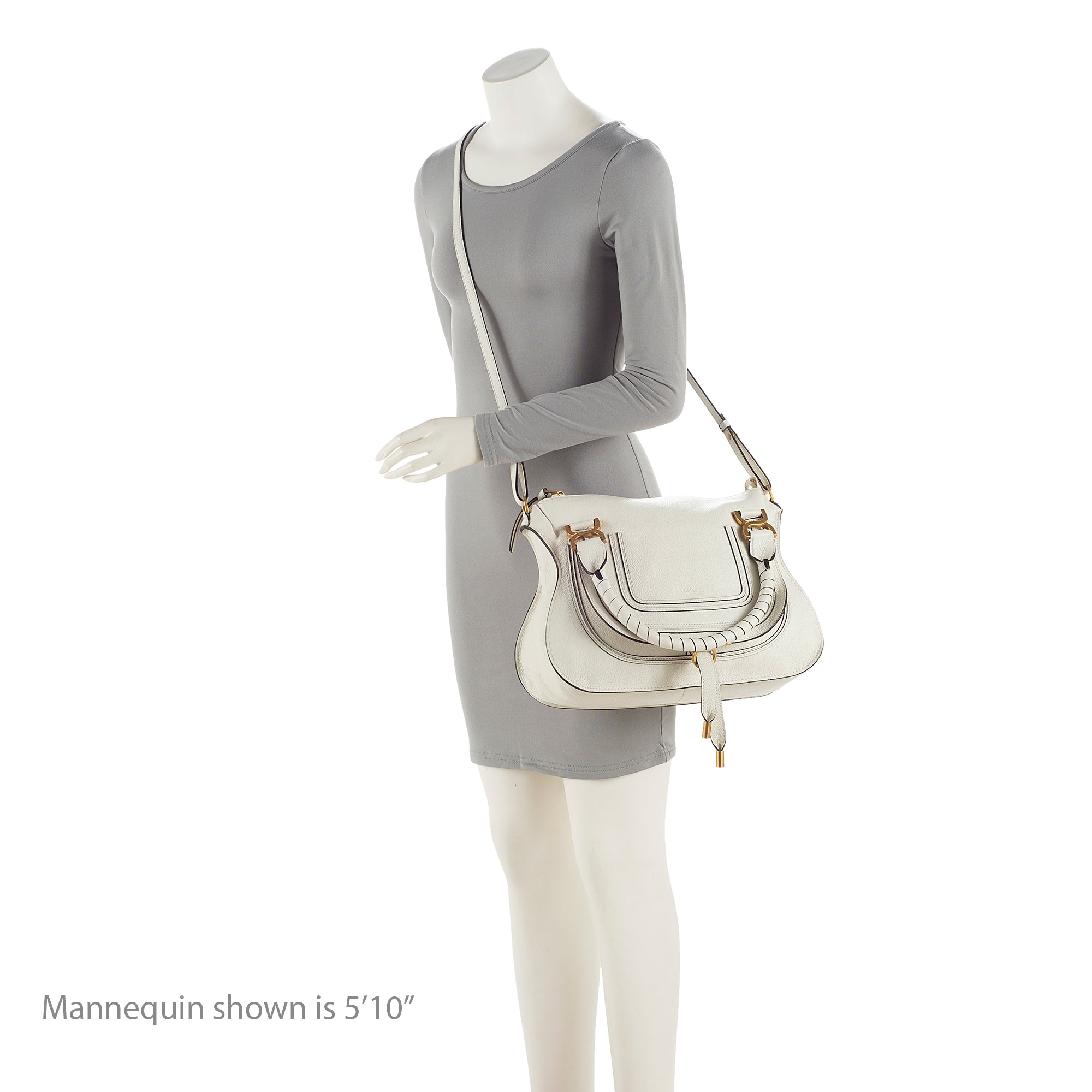 Chloe Calfskin Marcie Medium Satchel (SHF-22245)