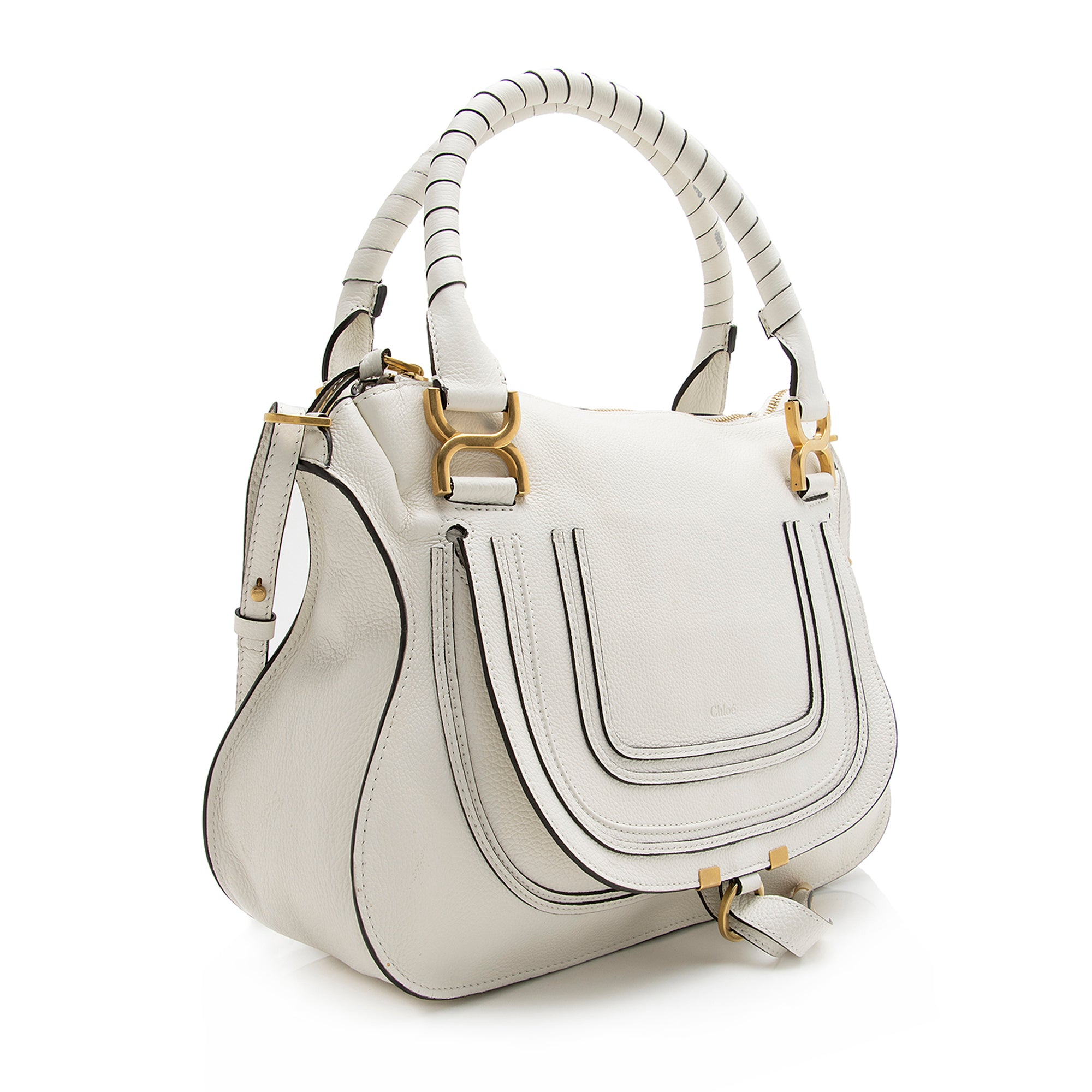 Chloe Calfskin Marcie Medium Satchel (SHF-22245)