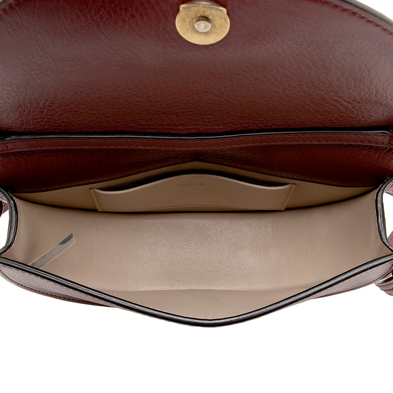 LUXE SHOPPER — Chloe Nile Minaudiere Leather Bracelet Bag in