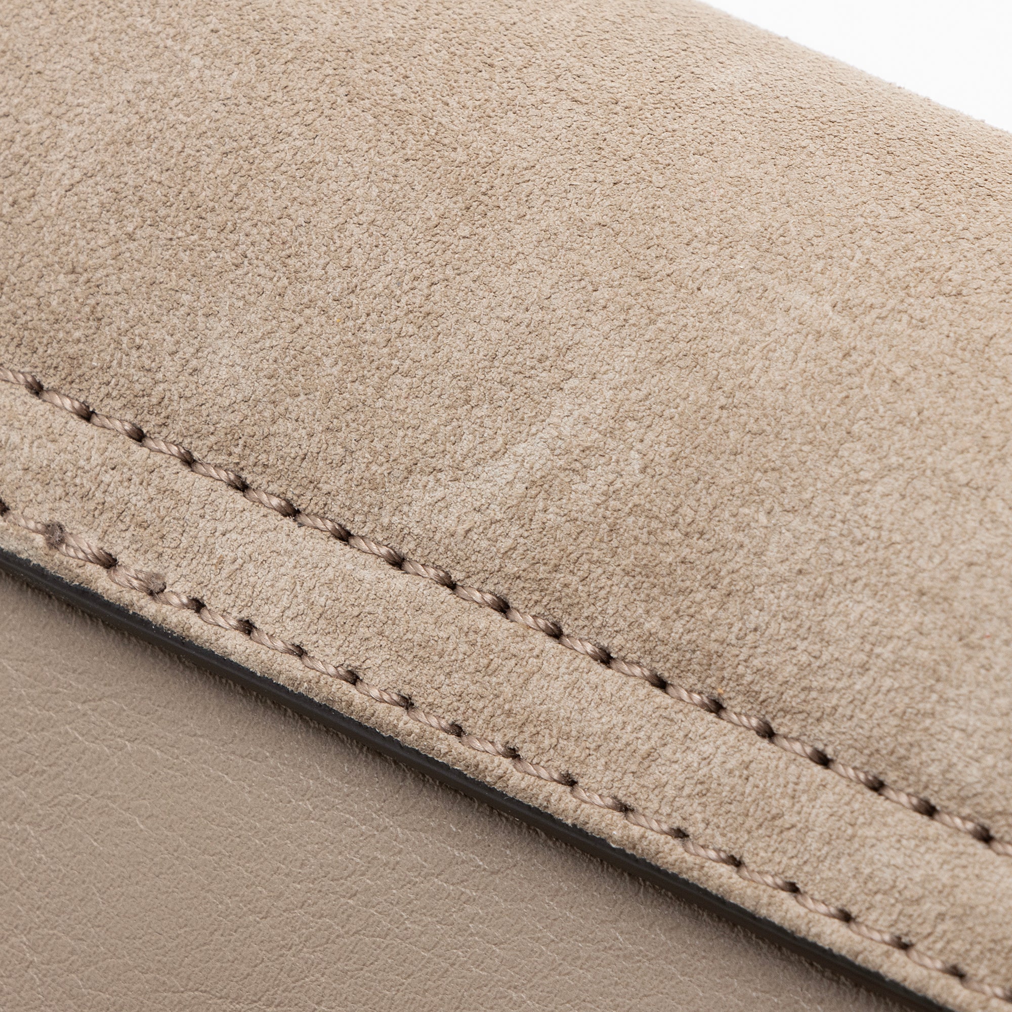 Chloe Calfskin Suede Faye Mini Shoulder Bag (SHF-23331)