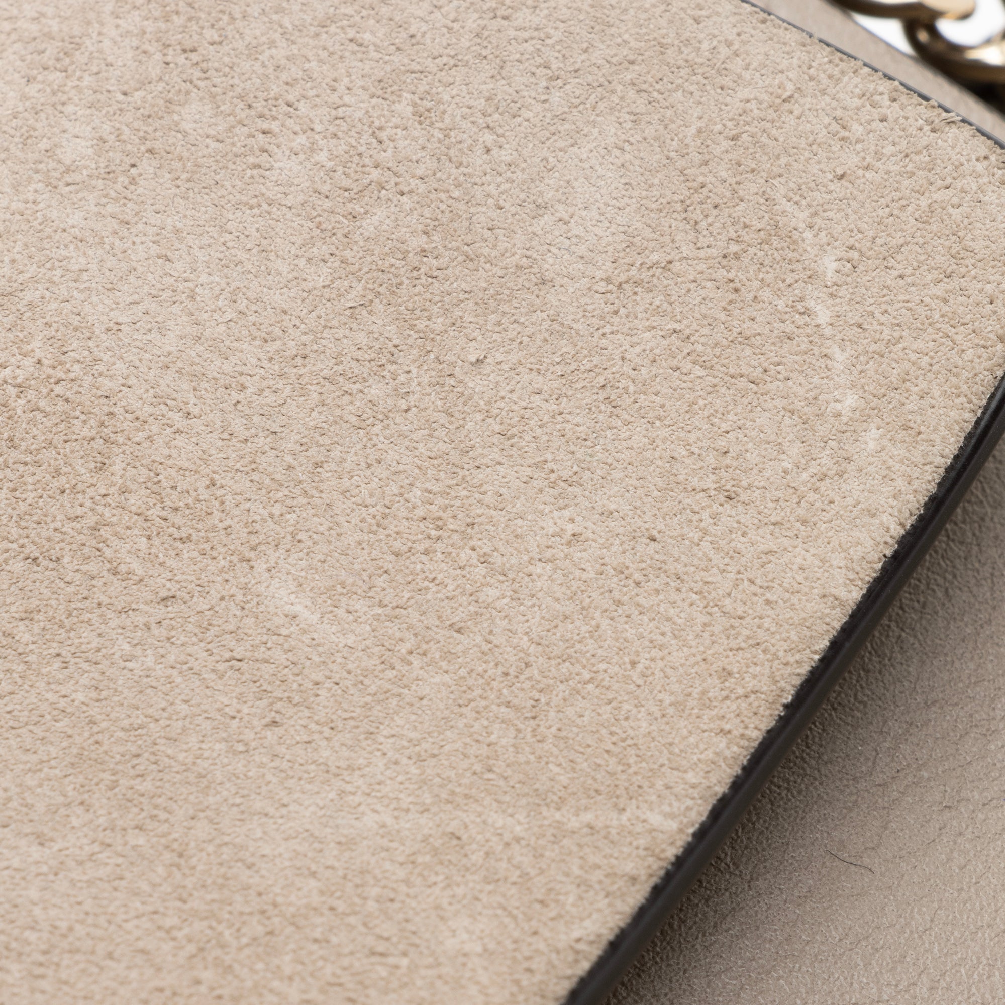 Chloe Calfskin Suede Faye Mini Shoulder Bag (SHF-23331)