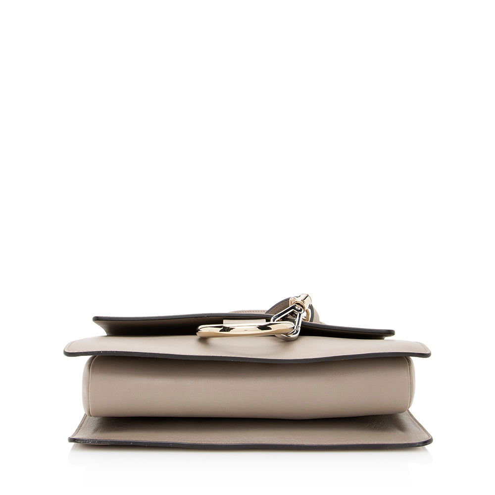 Chloe Calfskin Suede Faye Small Shoulder Bag (SHF-20132)