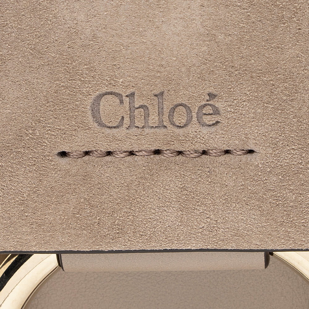 Chloe Calfskin Suede Faye Small Shoulder Bag (SHF-20132)
