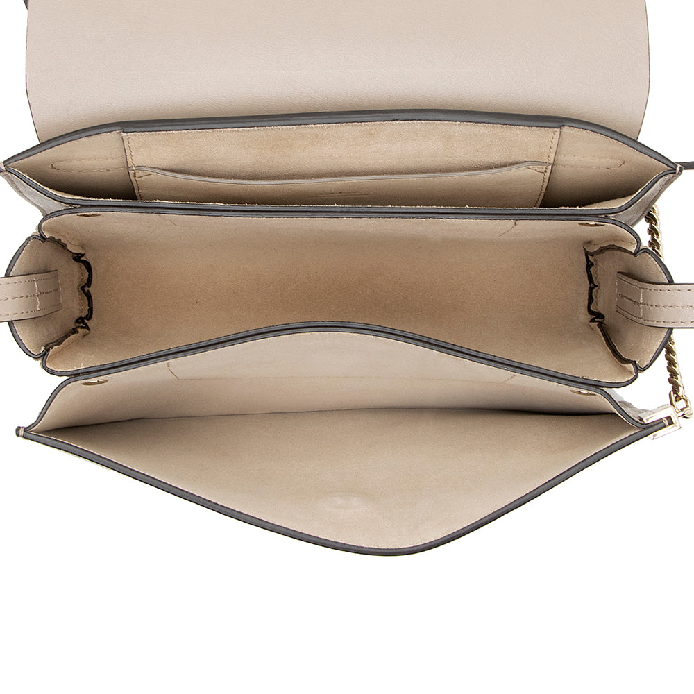 Chloe Calfskin Suede Faye Small Shoulder Bag (SHF-20132)