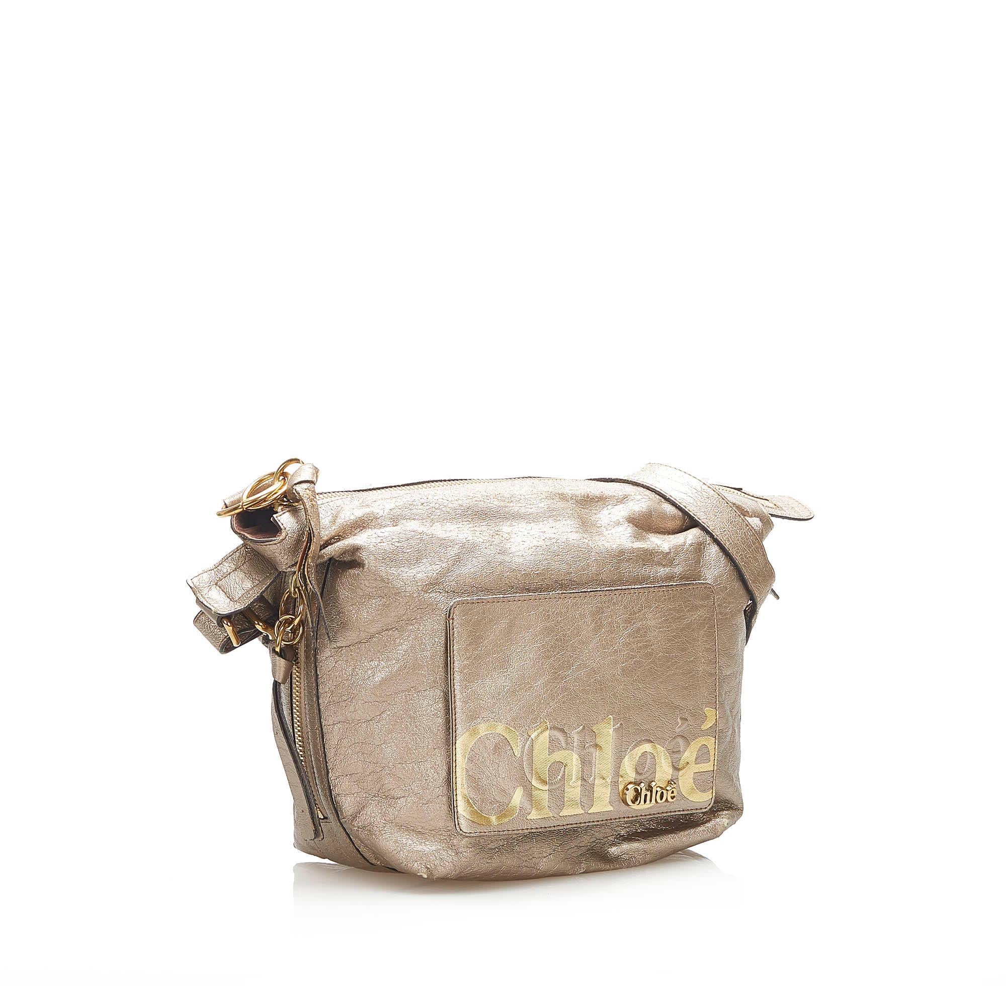 Chloe Eclipse Leather Crossbody Bag (SHG-22363)