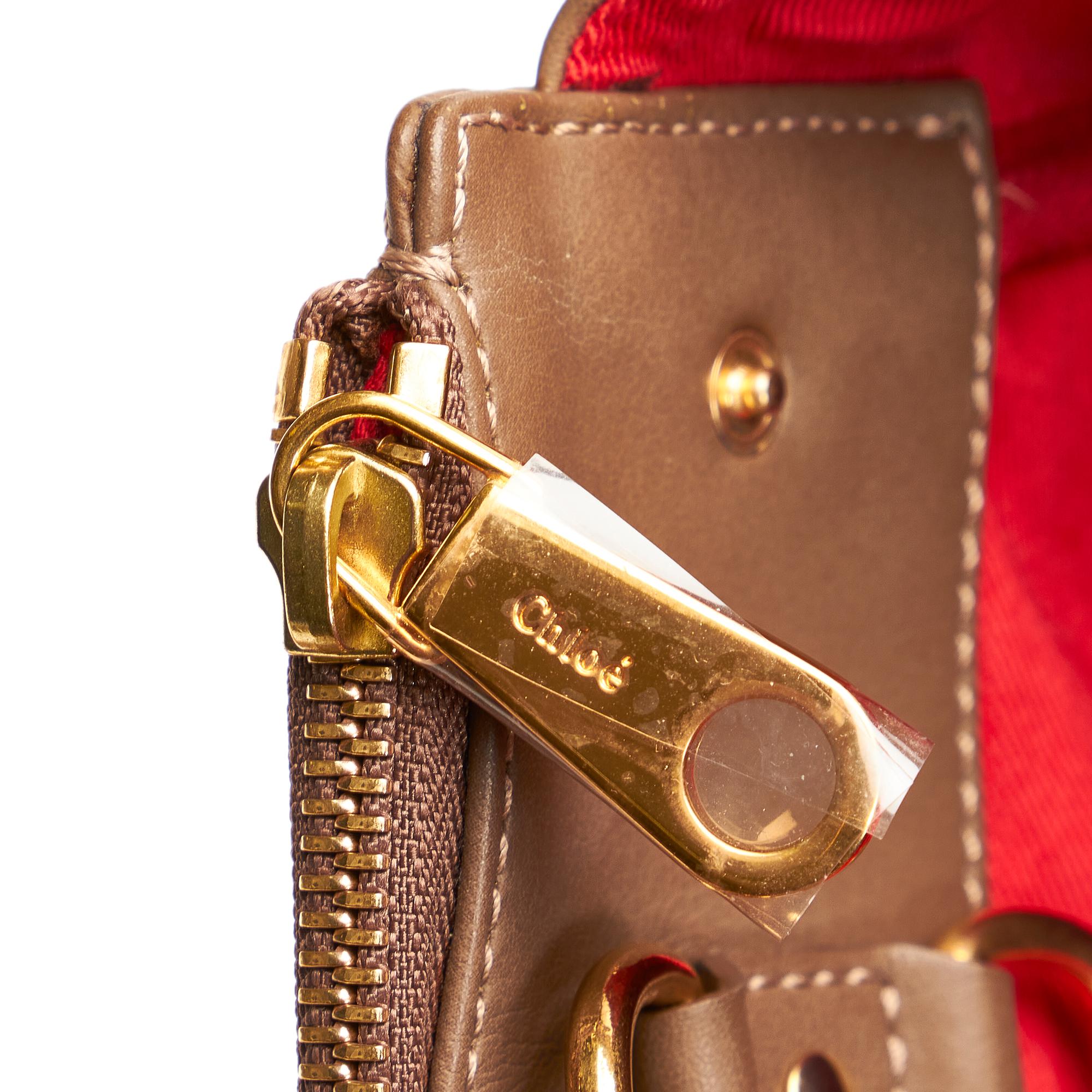 Chloe Eden Leather Tote Bag (SHG-26895)