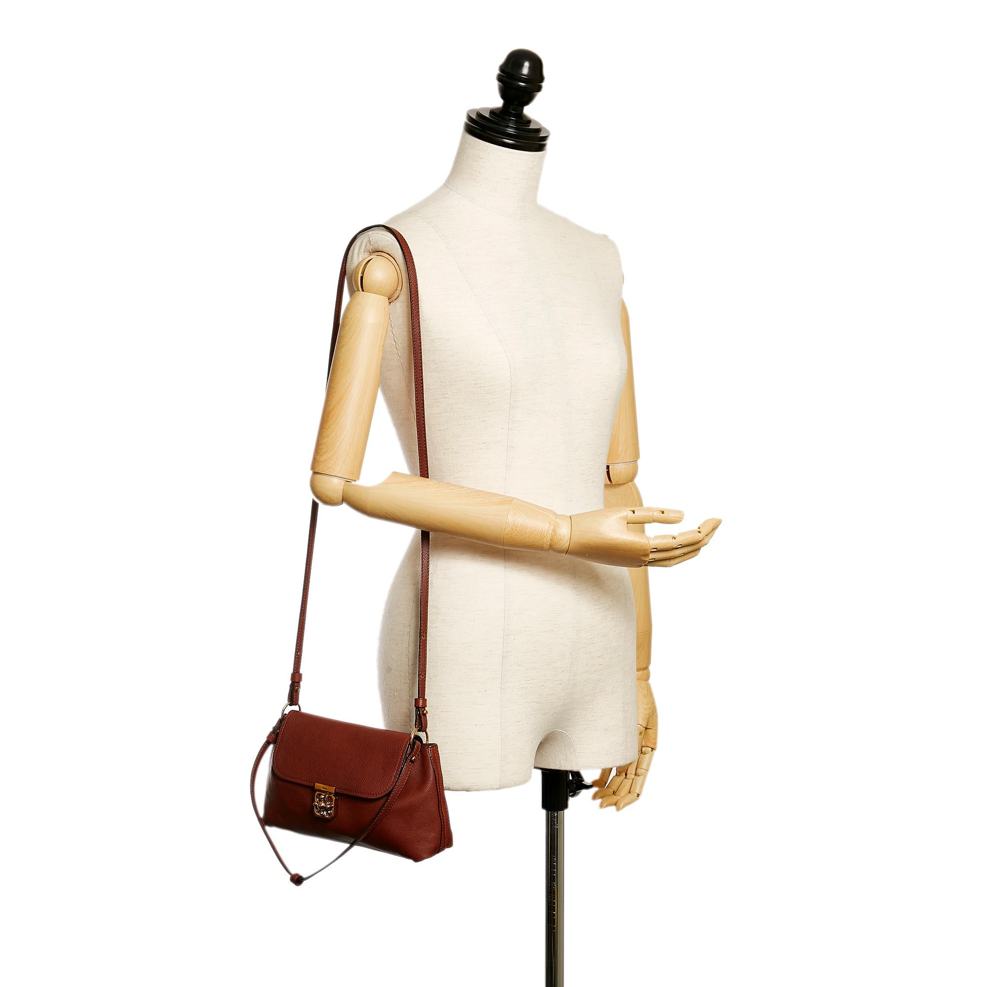 Chloe Elsie Leather Satchel (SHG-30799)