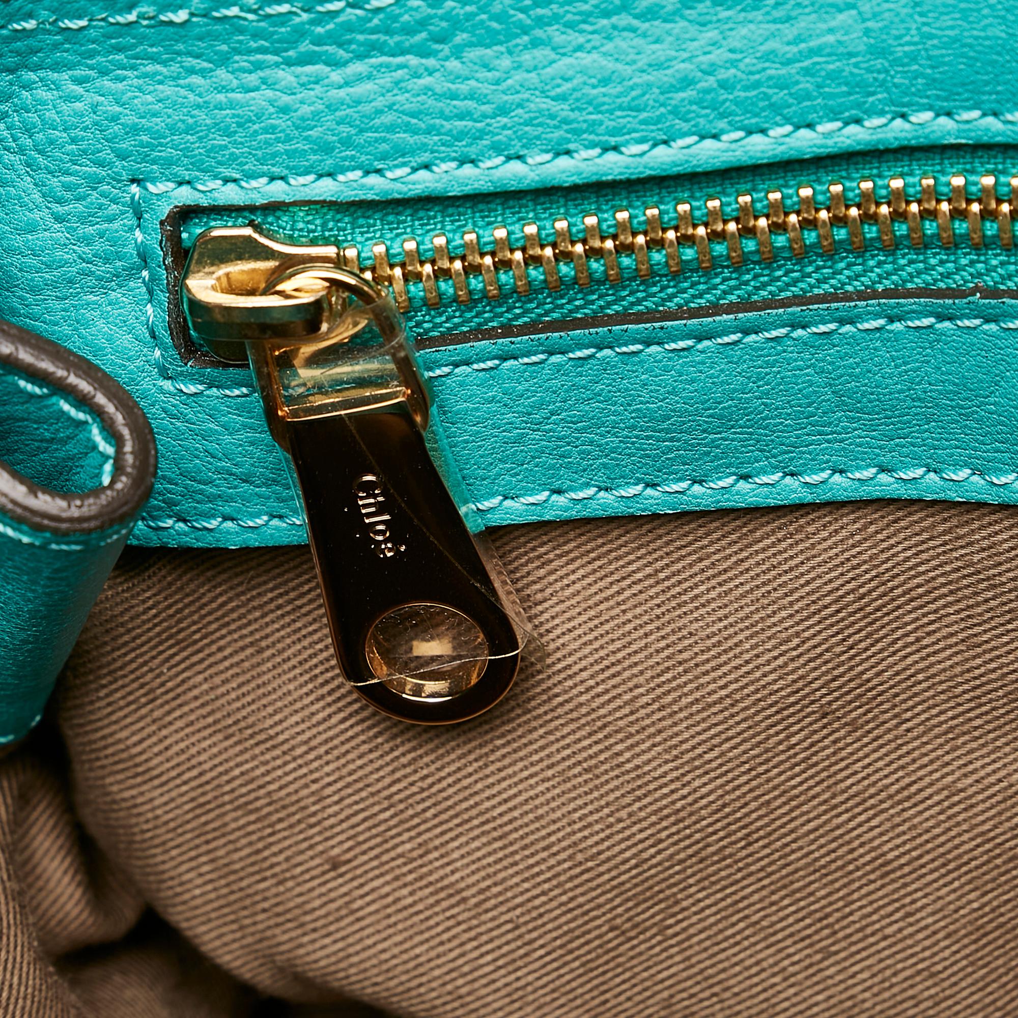 Chloe Elsie Leather Satchel (SHG-37648)