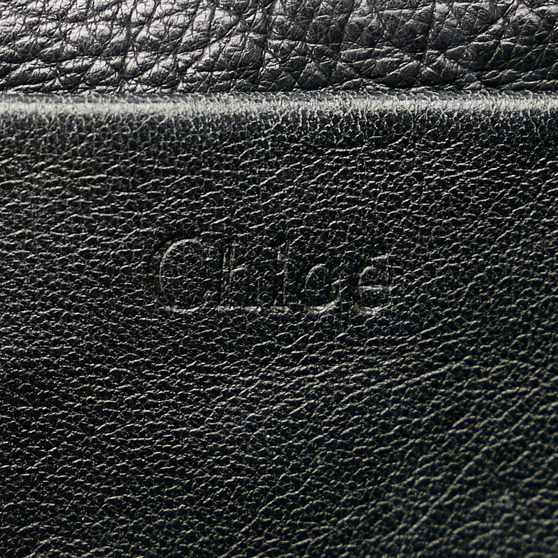 Chloe Elsie Leather Shoulder Bag (SHG-24535)