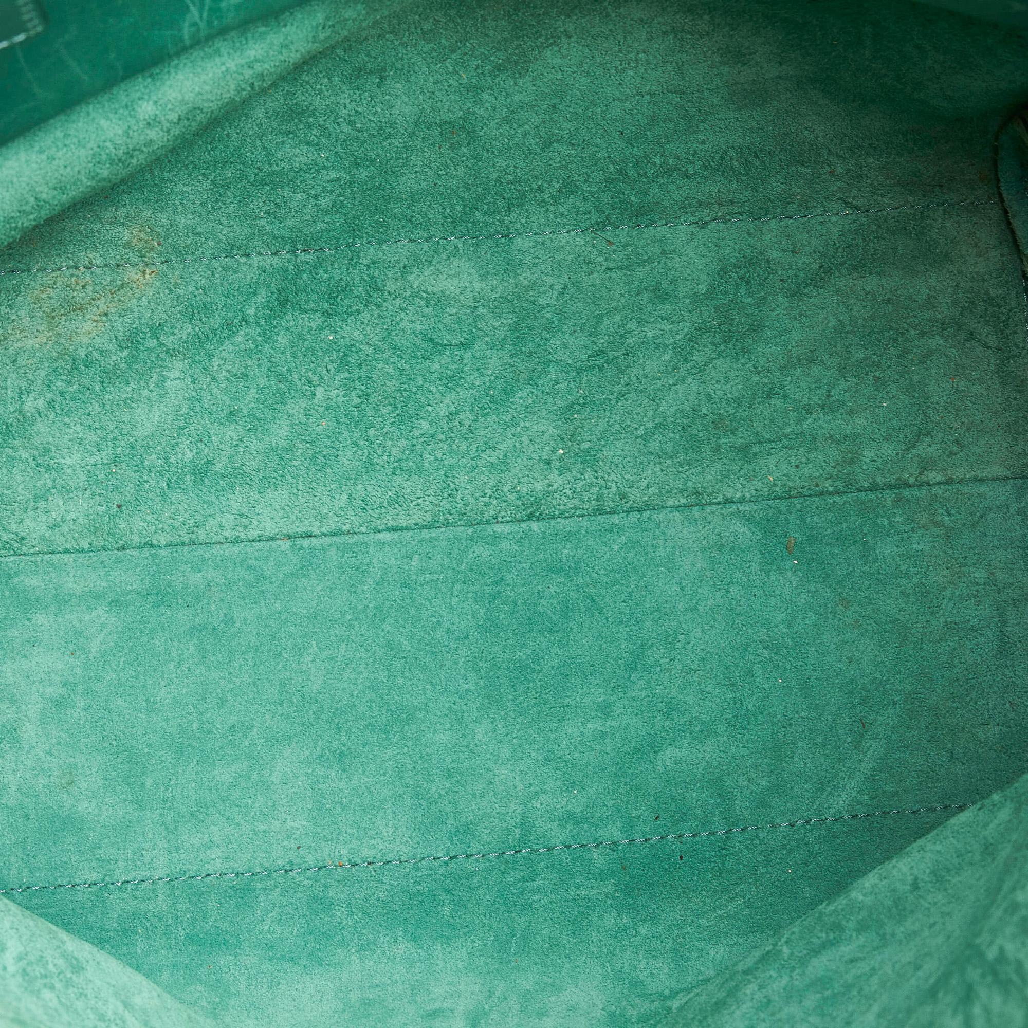 Chloe Embossed Cyndi Leather Tote Bag (SHG-33593)