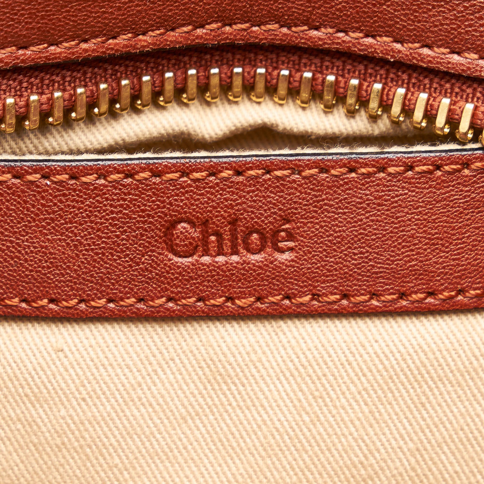 Chloe Ethel Leather Satchel (SHG-26624)