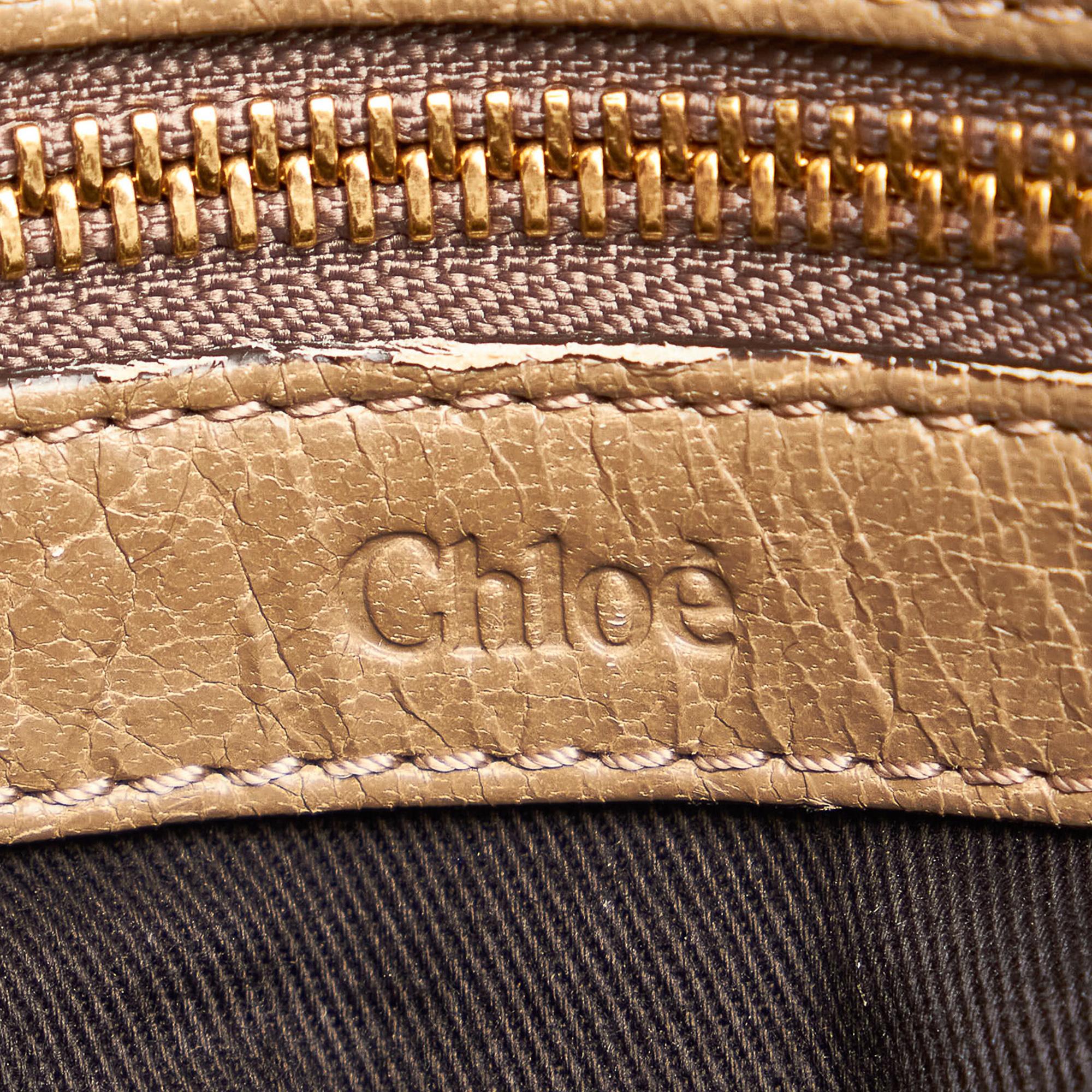 Chloe Ethel Leather Satchel (SHG-29270)