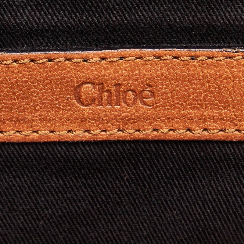 Chloe Ethel Leather Satchel (SHG-33925)