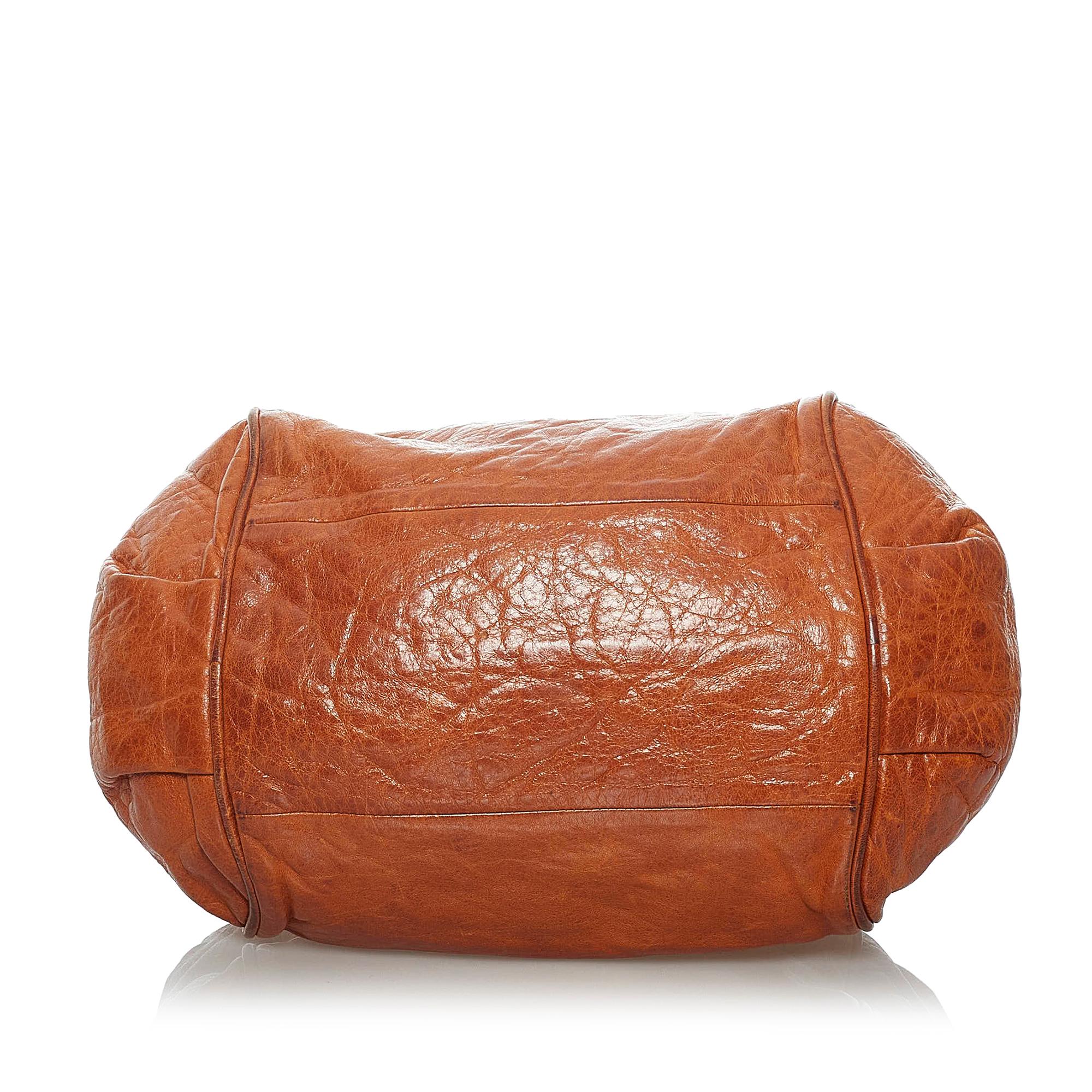 Chloe Ethel Leather Satchel (SHG-36041)