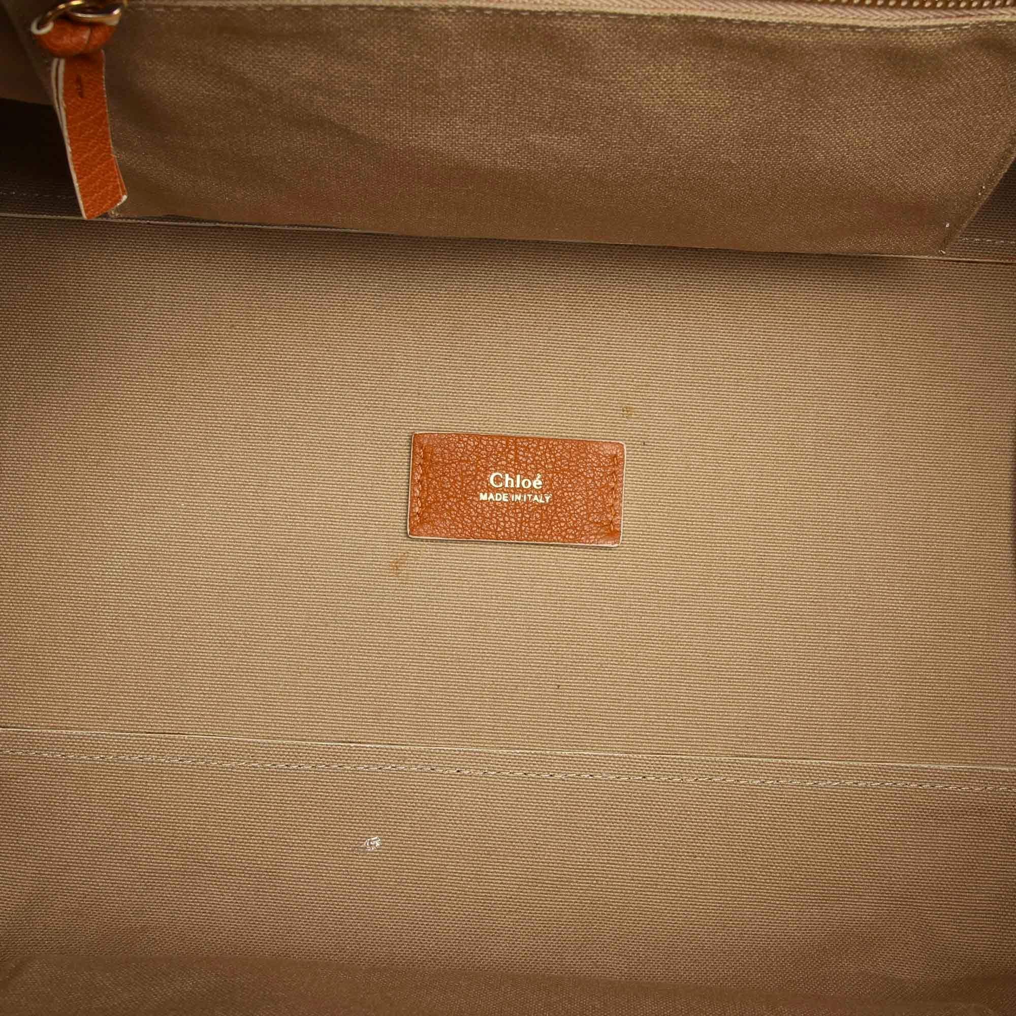 Chloe Everston Leather Handbag (SHG-37343)