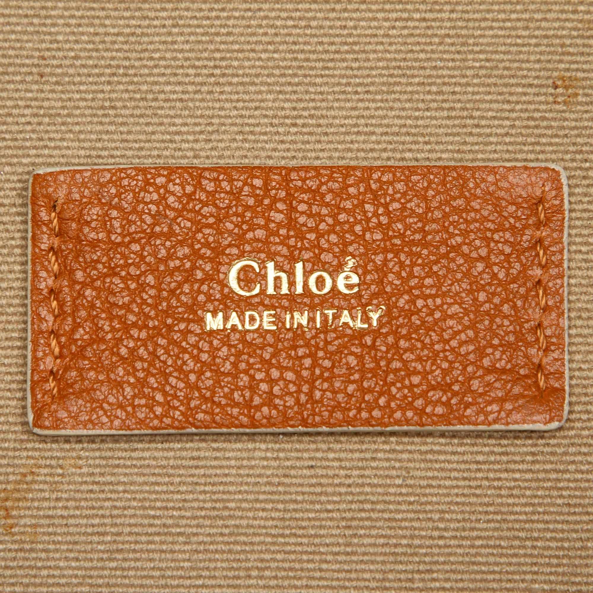 Chloe Everston Leather Handbag (SHG-37343)