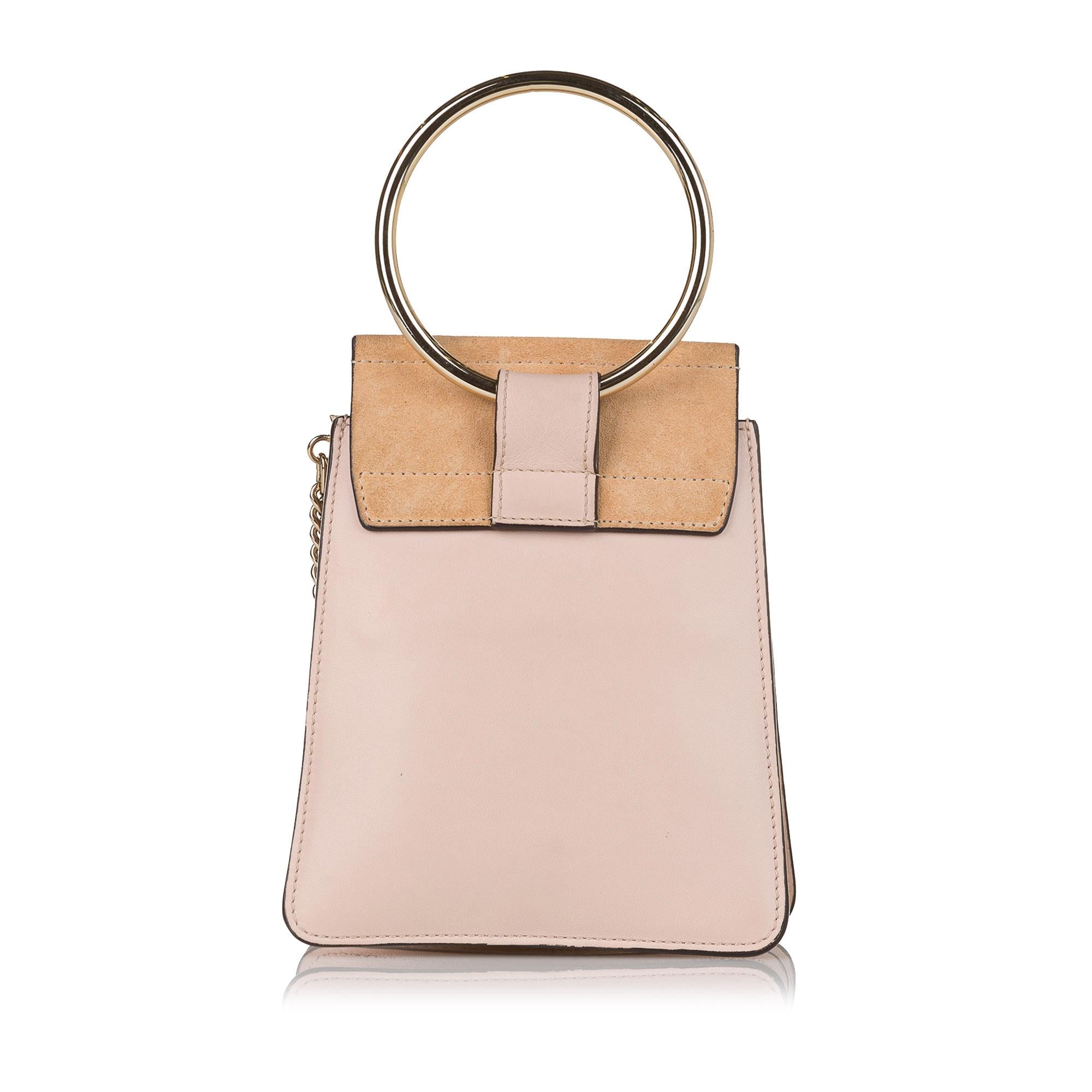 Chloe Faye Bracelet Leather Crossbody Bag (SHG-37378)