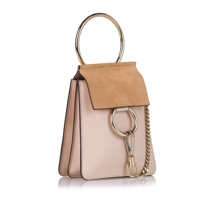 Chloe Faye Bracelet Leather Crossbody Bag (SHG-37378)