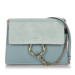 Chloe Faye Leather Crossbody Bag (SHG-26960) – LuxeDH