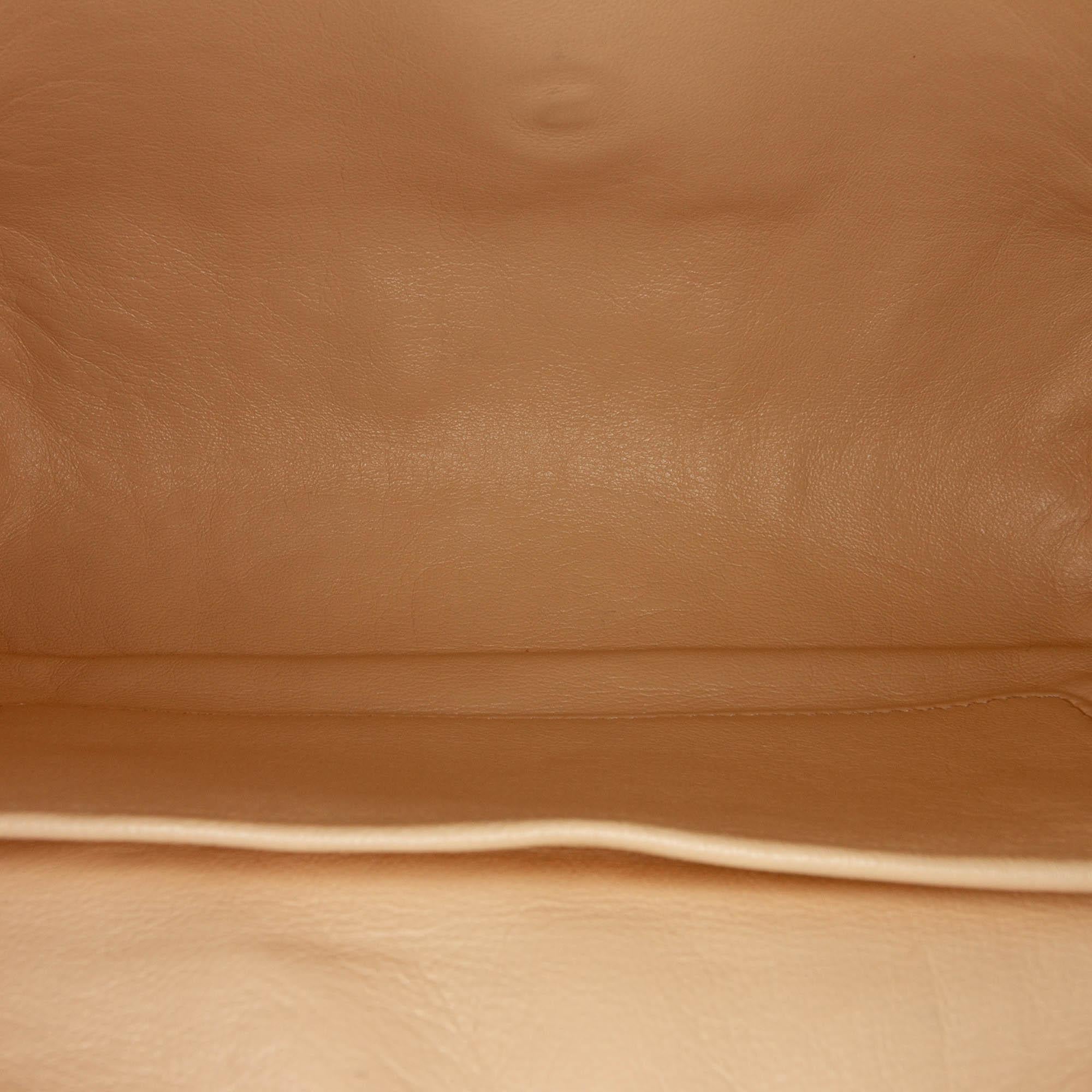 Chloe June Bow Flap Leather Shoulder Bag (SHG-37375)