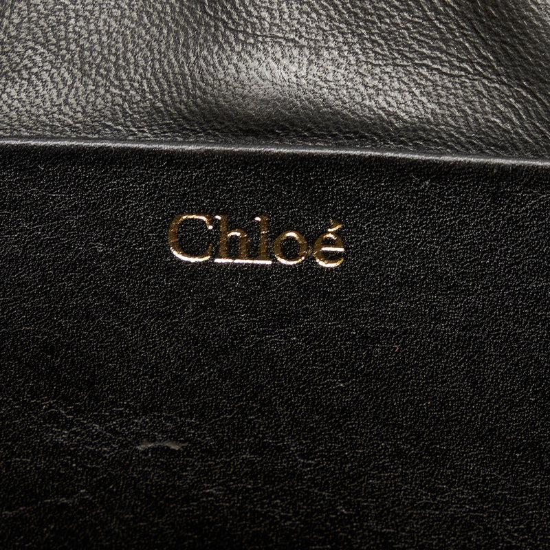 Chloe June Bow Flap Shoulder Bag (SHG-37647)