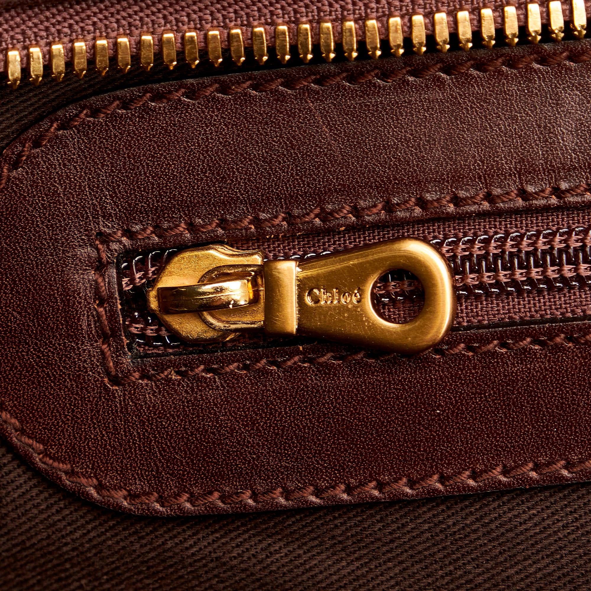 Chloe Kerala Equipped Leather Handbag (SHG-28943)