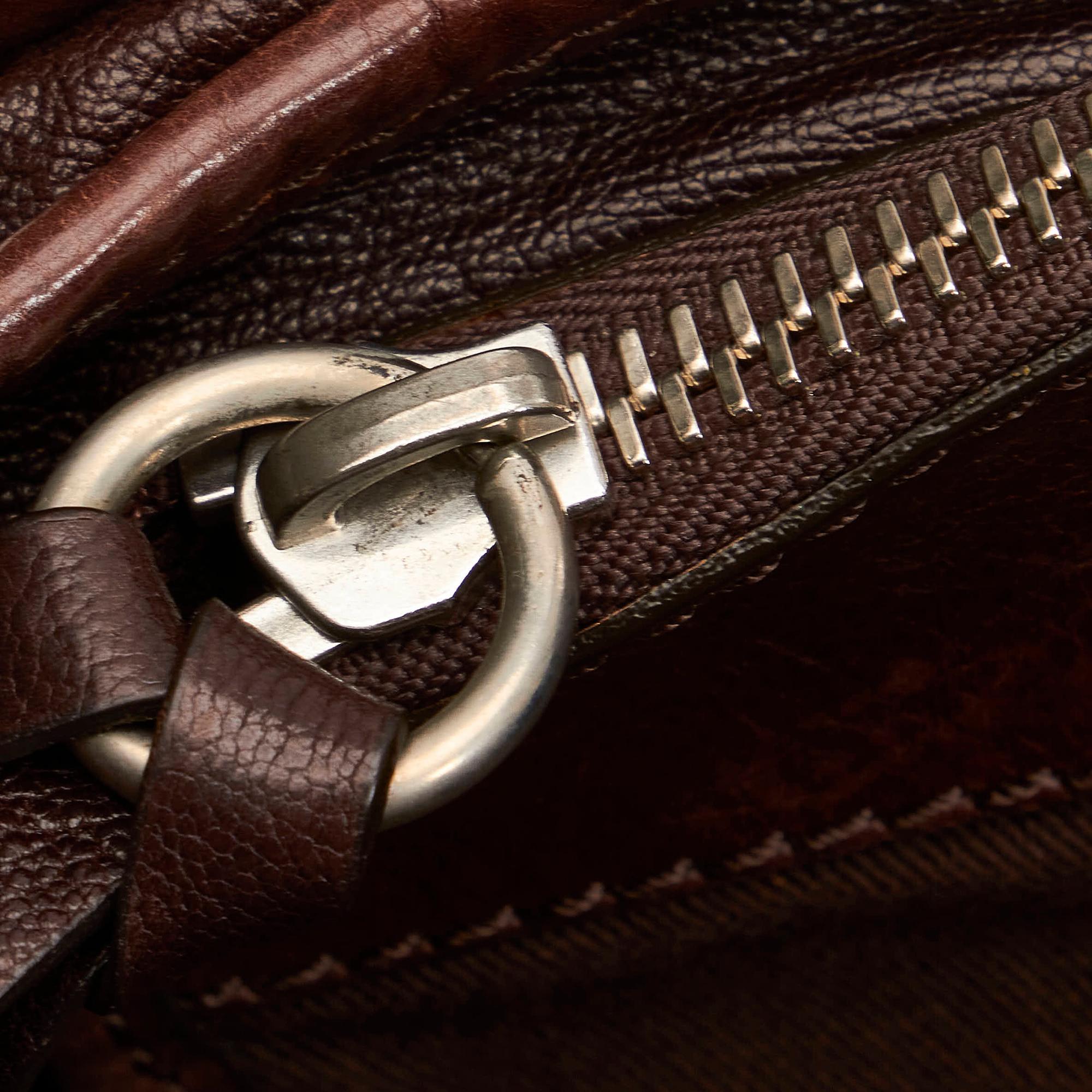 Chloe Kerala Equipped Leather Handbag (SHG-32245)